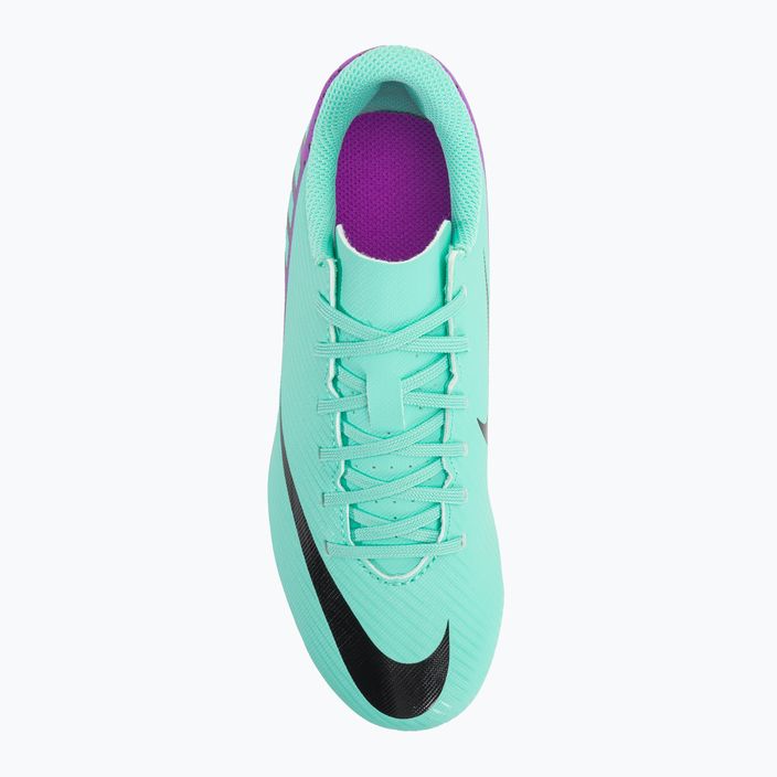 Children's football boots Nike JR Mercurial Zoom Vapor 15 FG/MG hyper turquoise/black/ white/fuchsia dream 6
