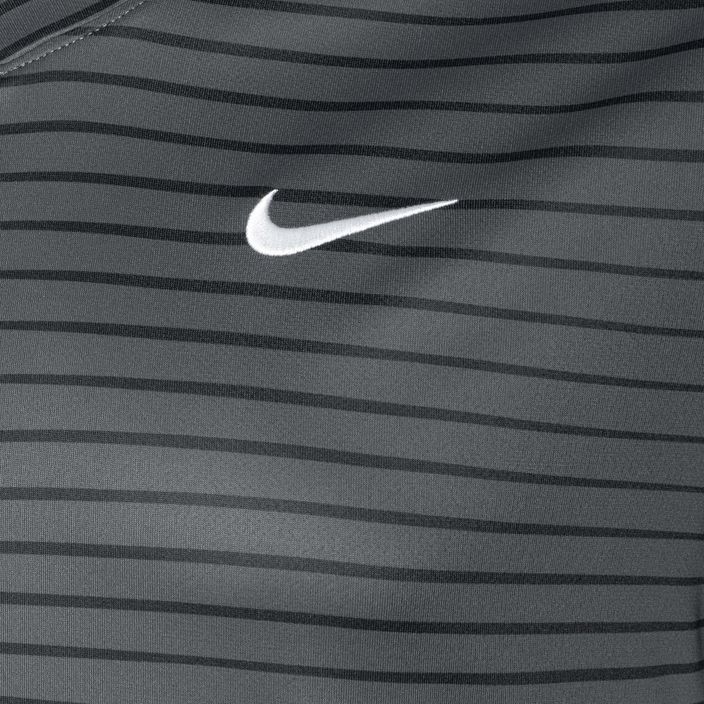 Men's Nike Court Dri-Fit Top Novelty tennis shirt anthracite/white 3