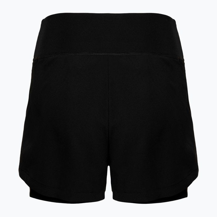 Nike Court Dri-Fit Advantage women's tennis shorts black/white 2