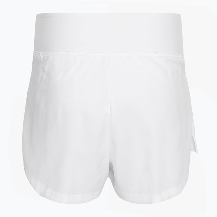 Nike Court Dri-Fit Advantage women's tennis shorts white/white/black 2