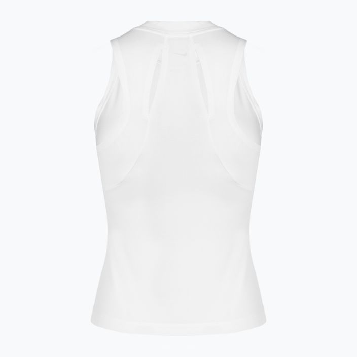 Women's tennis tank top Nike Court Dri-Fit Advantage Tank white/black 2