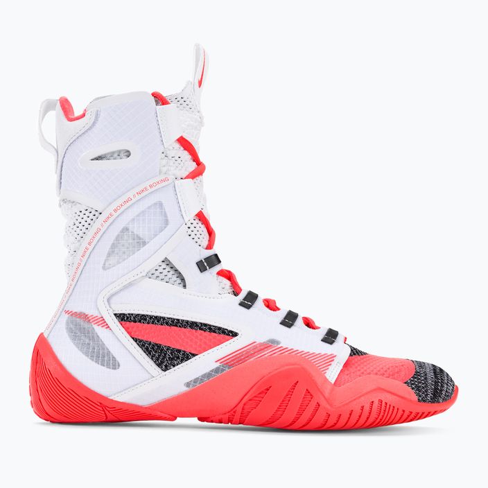 Nike Hyperko 2 white/bright crimson/black boxing shoes 2