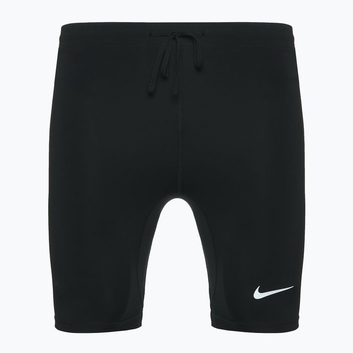 Men's Nike Fast Dri-Fit Brief Lined 1/2 Tight running shorts black/black