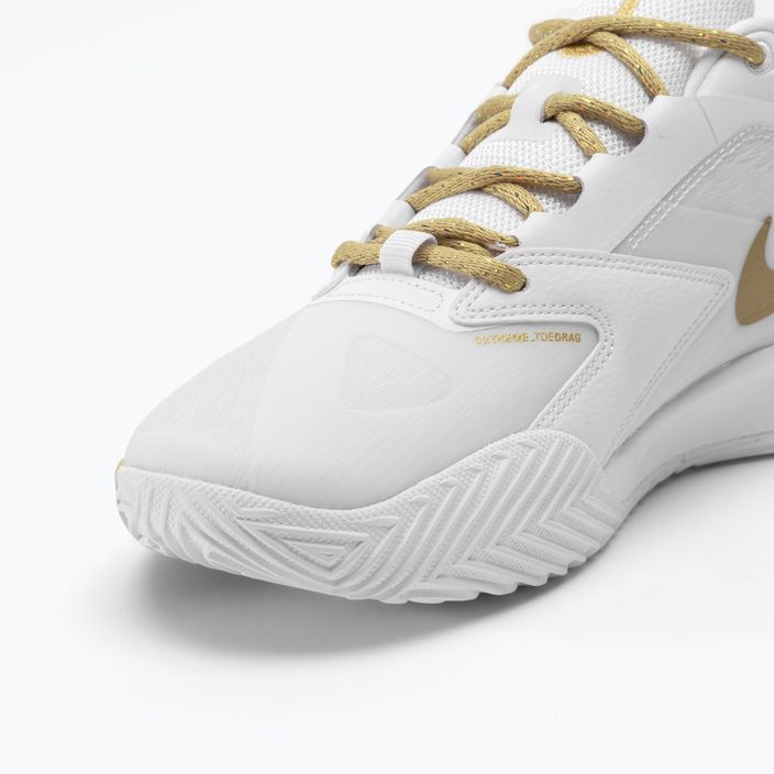 Nike Zoom Hyperace 3 volleyball shoes white/mtlc gold-photon dust 7