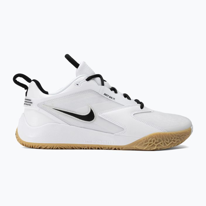 Nike Zoom Hyperace 3 volleyball shoes white/black-photon dust 2