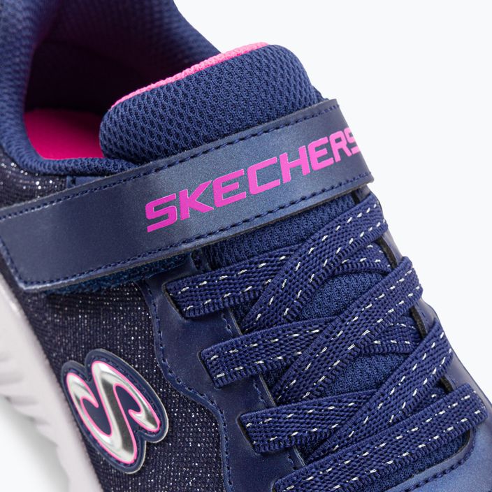 SKECHERS Bounder Girly Groove children's training shoes navy 8