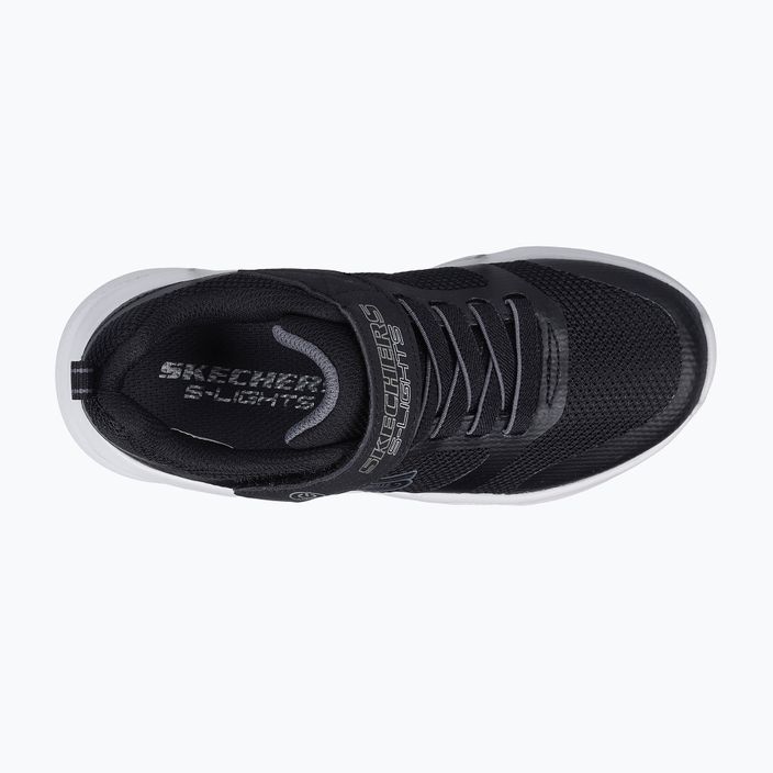 SKECHERS children's training shoes Skechers Meteor-Lights black/grey 12