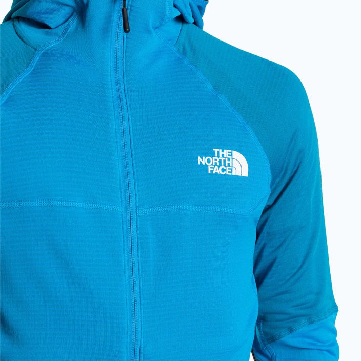 Men's trekking sweatshirt The North Face Bolt Polartec Hoodie skyline blue/adriatic b 3
