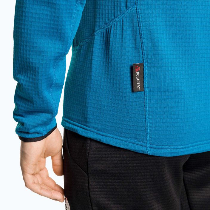 The North Face men's Stormgap Powergrid arctic blue/black trekking sweatshirt 5