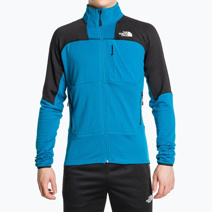 Men's trekking sweatshirt The North Face Stormgap Powergrid black/arctic blue