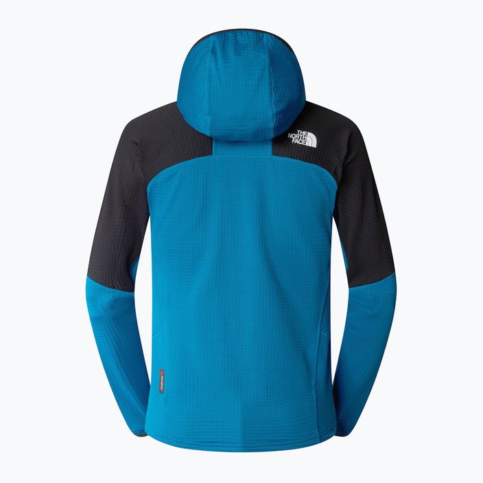 The North Face men's Stormgap Powergrid arctic blue/black trekking sweatshirt 7