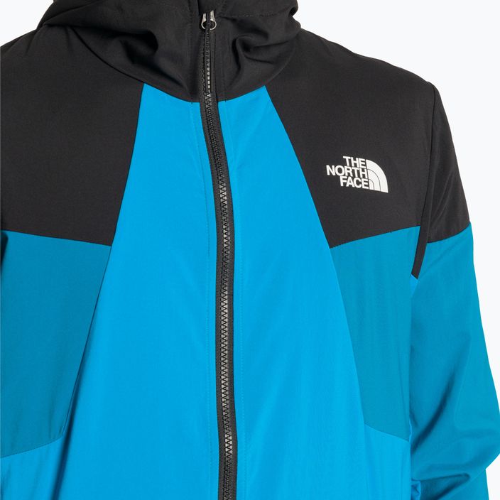 Men's wind jacket The North Face Ma Wind Track skyline blue/adriatic blue 3