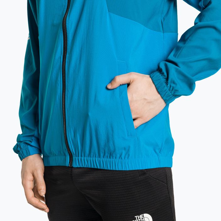 Men's wind jacket The North Face Ma Wind Track skyline blue/adriatic blue 5