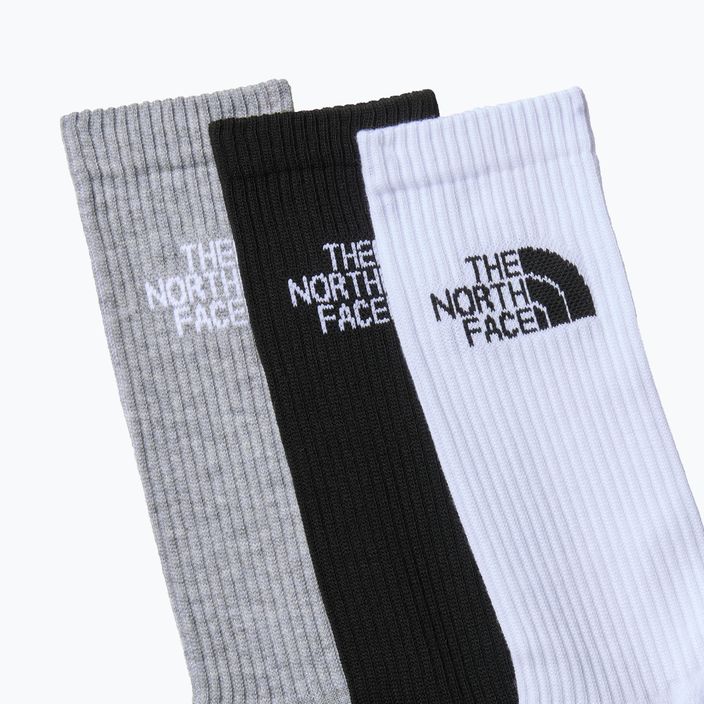 The North Face Multi Sport Cush Crew Sock 3pair trekking socks black assorted 2
