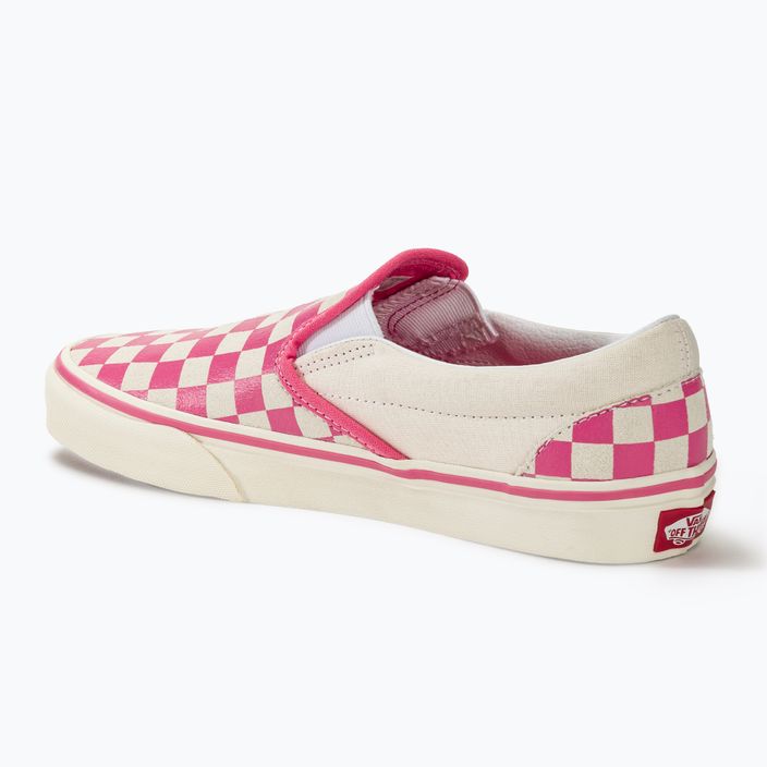 Vans Classic Slip-On shoe pink/true white 3