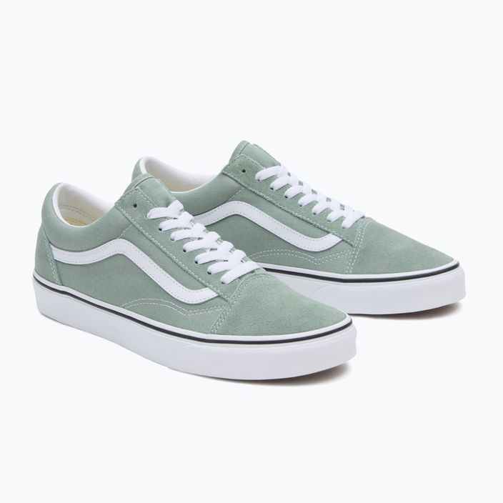 Vans Old Skool iceberg green shoes 7