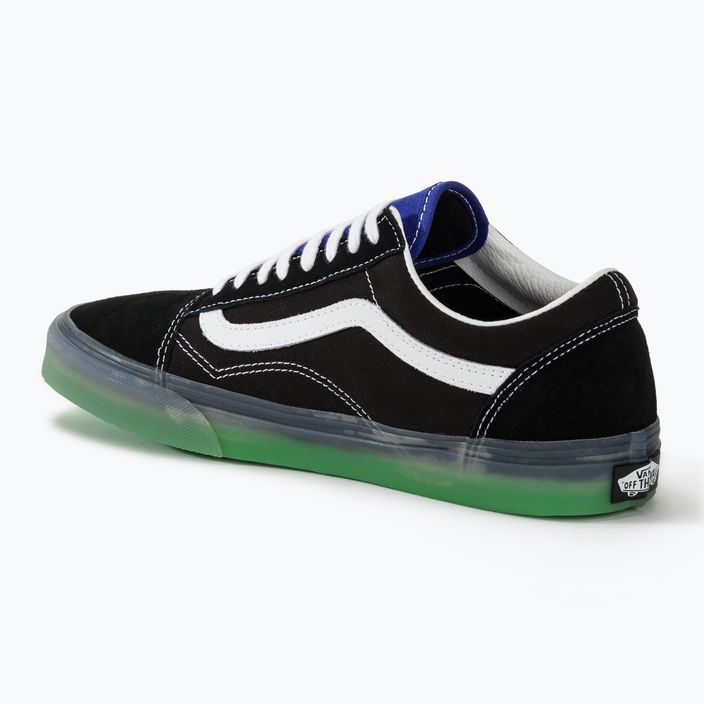 Vans Old Skool shoes black/blue 3