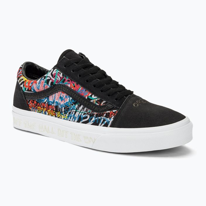 Vans Old Skool shoes black multi