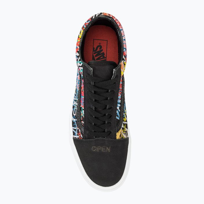 Vans Old Skool shoes black multi 6