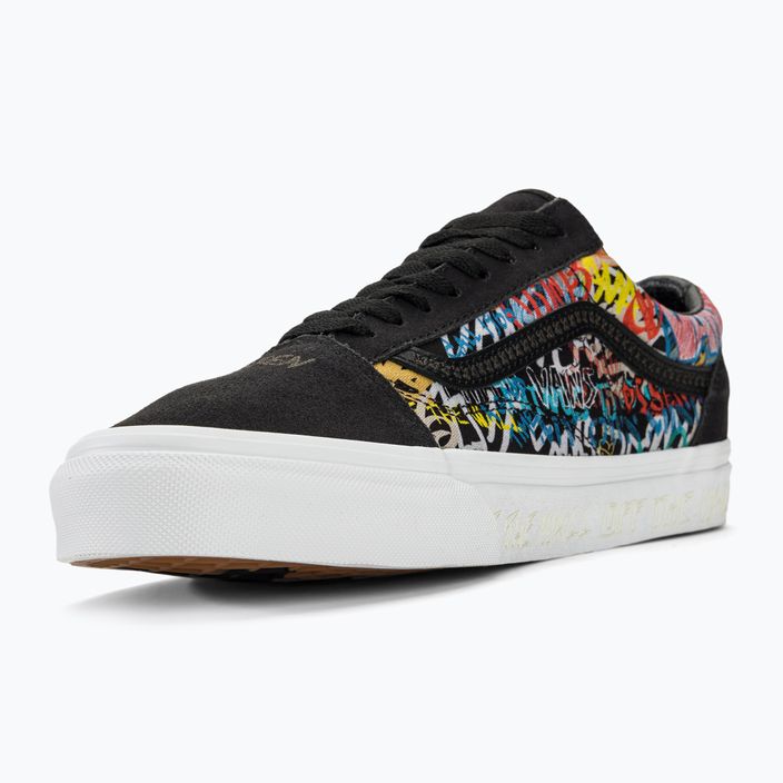 Vans Old Skool shoes black multi 8