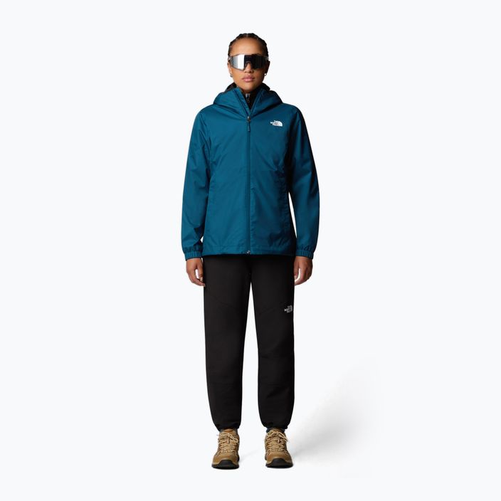 Women's rain jacket The North Face Quest midinight petrol 2