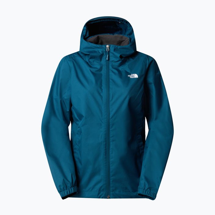 Women's rain jacket The North Face Quest midinight petrol 5