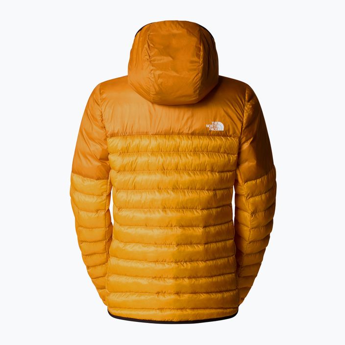 Women's down jacket The North Face Terra Peak Hoodie apricot glaze / iron citrus 6