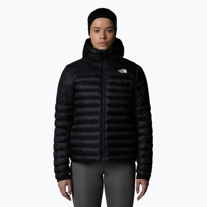 Women's down jacket The North Face Terra Peak Hoodie black