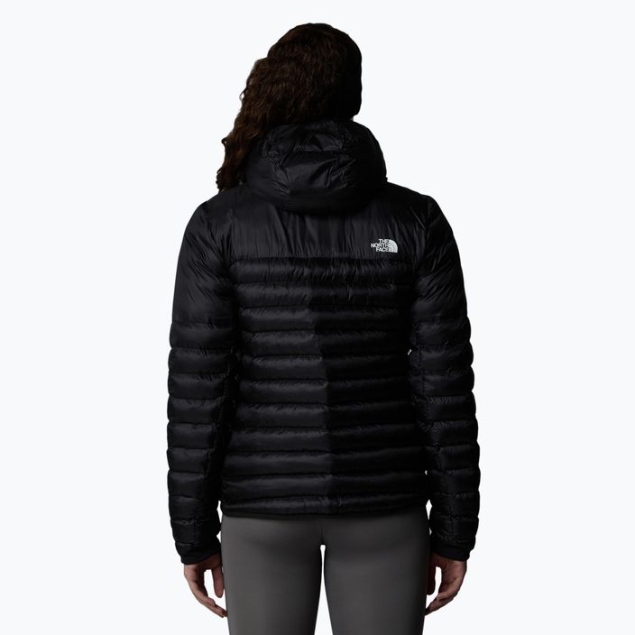 Women's down jacket The North Face Terra Peak Hoodie black 3