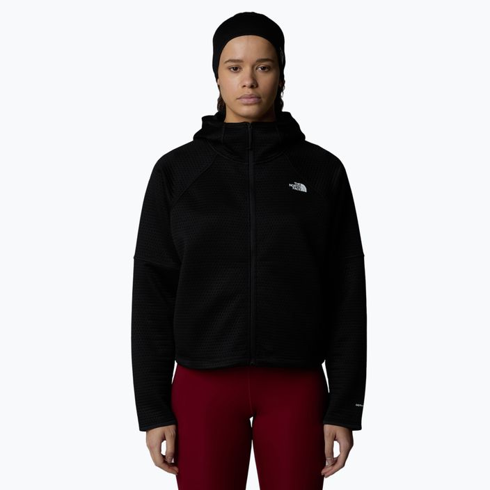 Women's trekking sweatshirt The North Face Vertical Thermal FZ Hoodie black