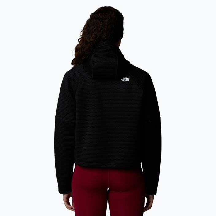 Women's trekking sweatshirt The North Face Vertical Thermal FZ Hoodie black 3