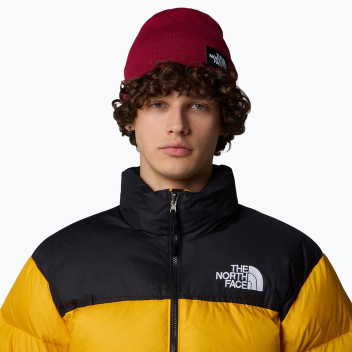 The North Face Dock Worker Recycled beetroot winter cap 3