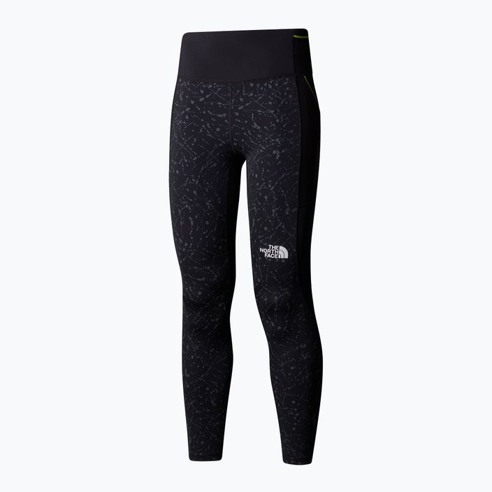 Women's running leggings The North Face Movmynt 7/8 tnf black/tnf black trail reflective print 4