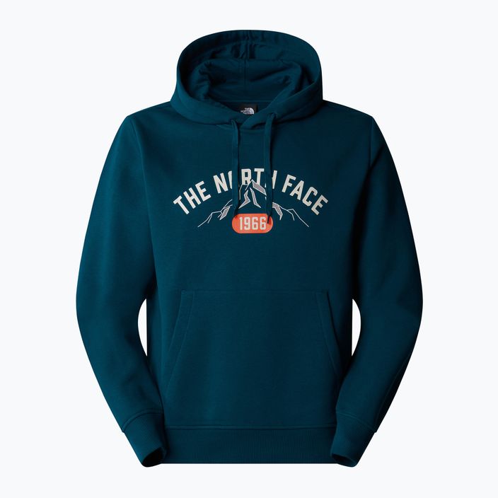 Men's The North Face Varsity Graphic midnight petrol T-shirt 4