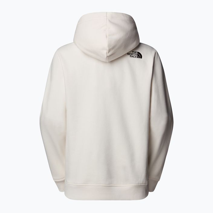 Women's The North Face Drew Peak Pullover Hoodie white dune 5