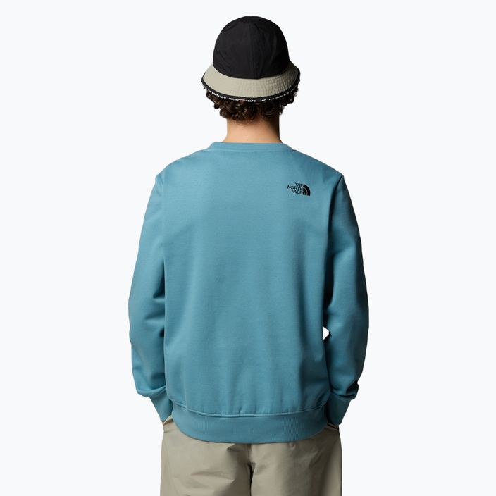 Men's sweatshirt The North Face Drew Peak Crew algae blue