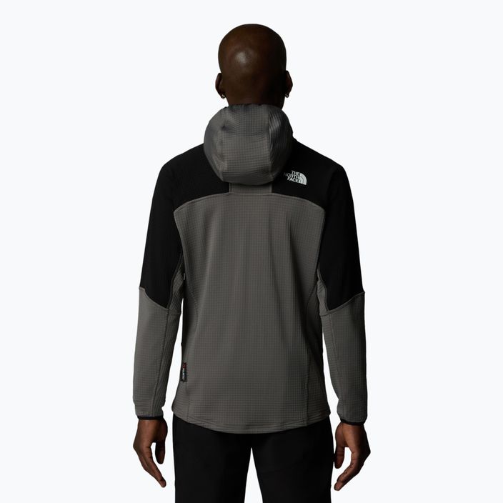 The North Face men's Stormgap Powergrid smoked pearl/ black sweatshirt 3