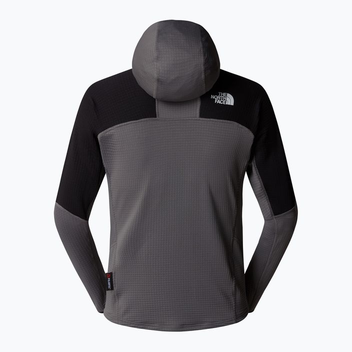 The North Face men's Stormgap Powergrid smoked pearl/ black sweatshirt 6