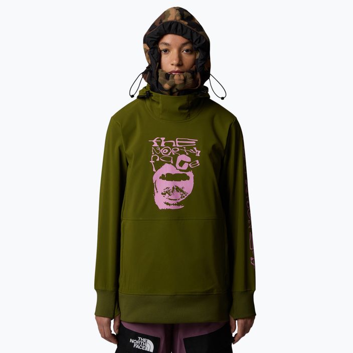 Women's The North Face Tekno Pullover Hoodie forest olive