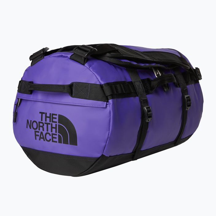 The North Face Base Camp Duffel S 50 l peak purple/black travel bag