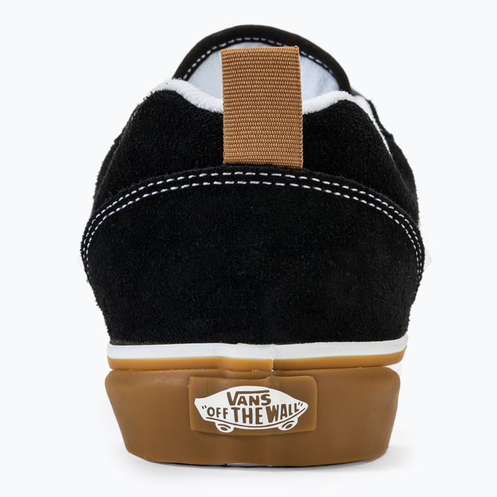 Vans Knu Skool gum bumper black shoes 6