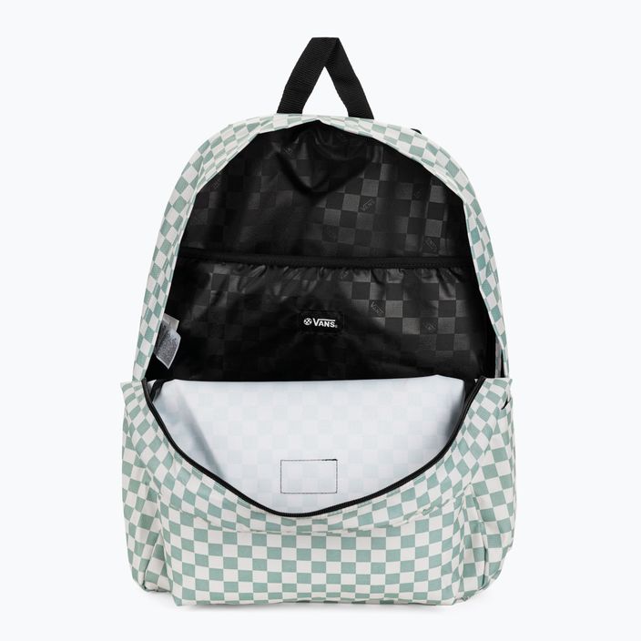 Vans Old Skool Check 22 l gray mist urban backpack 7