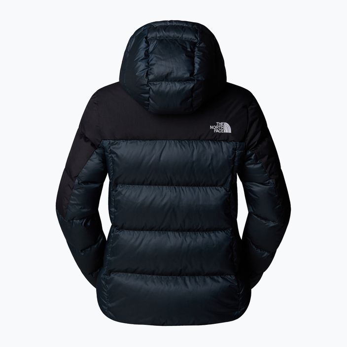 Women's down jacket The North Face Diablo Down 2.0 Hoodie shady blue/black heathe 2