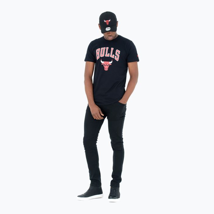 Men's New Era NOS NBA Regular Tee Chicago Bulls t-shirt black 2
