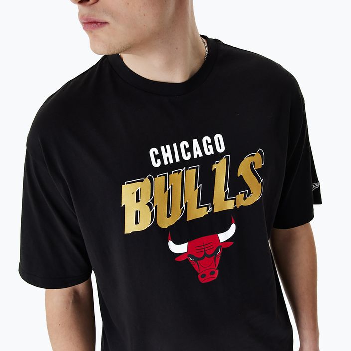 Men's New Era Team Script OS Tee Chicago Bulls black 3