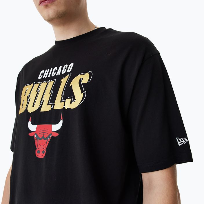 New Era Team Script OS Tee Chicago Bulls men's t-shirt black 5