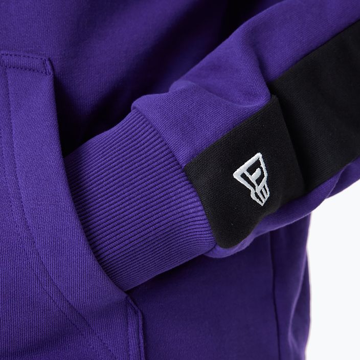 Men's New Era NBA Large Graphic OS Hoody Los Angeles Lakers sweatshirt purple 7