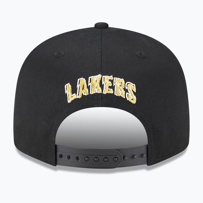 New Era Foil 9Fifty Los Angeles Lakers cap black 4
