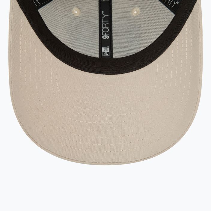 Men's New Era New World 9Forty baseball cap light beige 5