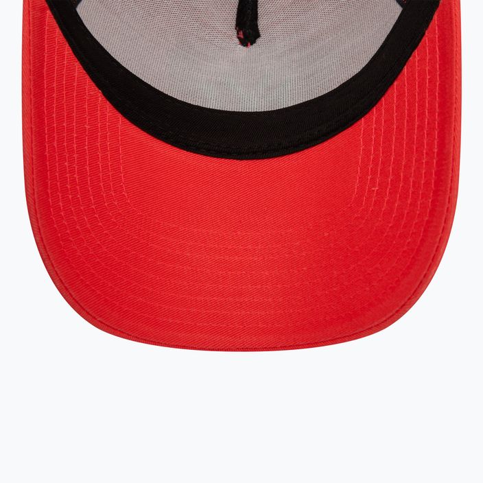 Men's New Era League Essential Trucker New York Yankees bright red baseball cap 5